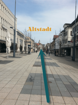 Obere Bahnhofstrasse nach Nordost