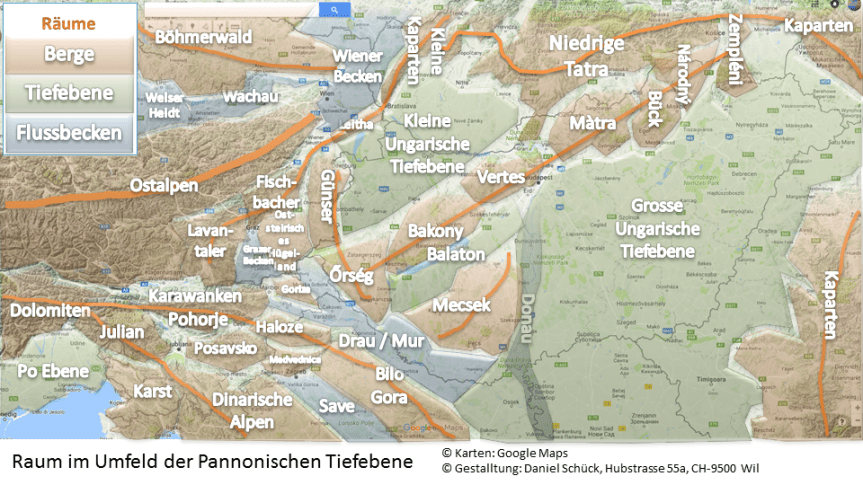 Ungarn | Geografische&nbsp;Raumeinteilung
