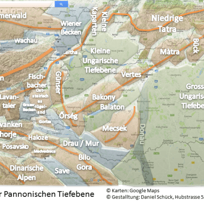 Ungarn | Geografische&nbsp;Raumeinteilung